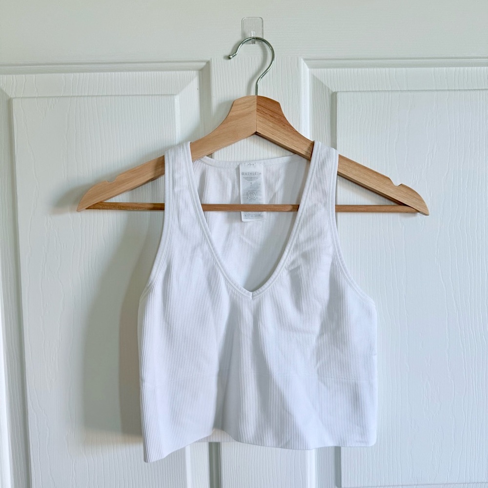 LOT of 5 Athleta Aurora Seamless Crop Rib Tanks Size Small - Picture 7 of 9